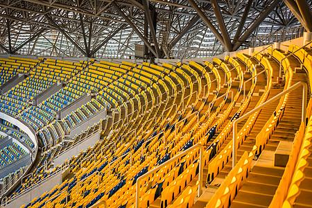 西安新奥体中心体育场座位背景图片