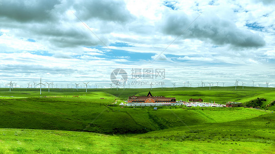 内蒙古葛根塔拉夏季草原景观图片