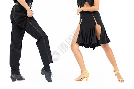 双人拉丁舞舞蹈腿部特写图片