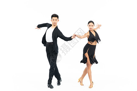 双人拉丁舞舞蹈动作图片
