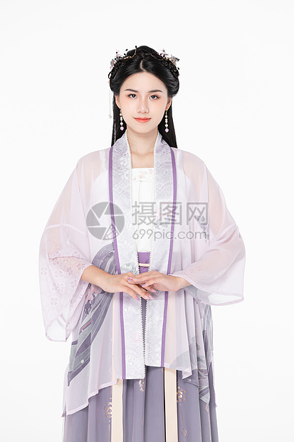  中国风古风汉服美女形象图片