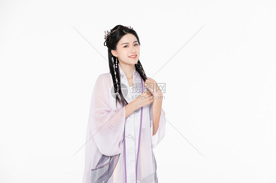 古装中国风汉服美女图片