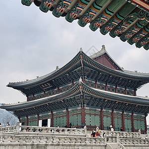 韩国首尔景福宫建筑图片