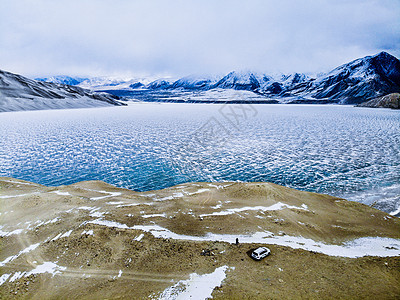 冬天新疆喀什帕米尔高原风光图片
