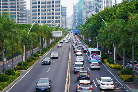 城市道路交通背景图片