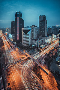 夜晚的城市风光图片