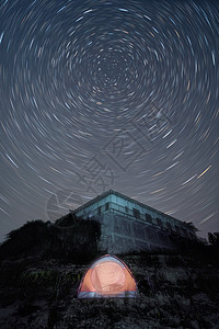 星空大海横贯夜空的璀璨银河背景