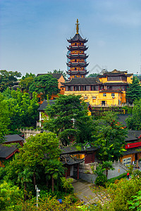 古鸡鸣寺背景