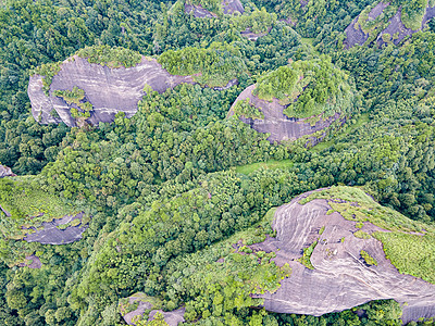 VIP通道航拍湖南通道万佛山背景