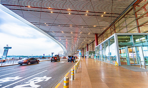 大气北京首都机场t3航站楼图片