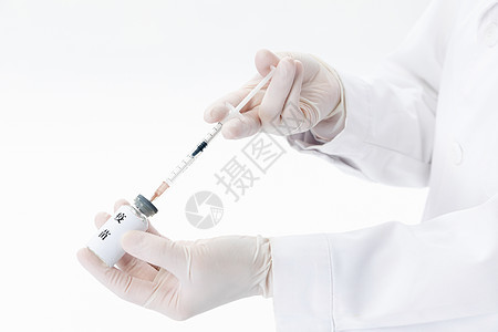 医疗疫苗注射特写免疫力高清图片素材