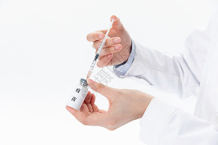 健康预防医疗疫苗注射特写背景