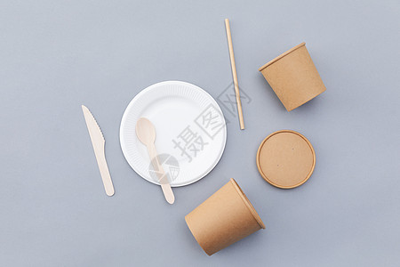 餐具盒创意环保餐具背景