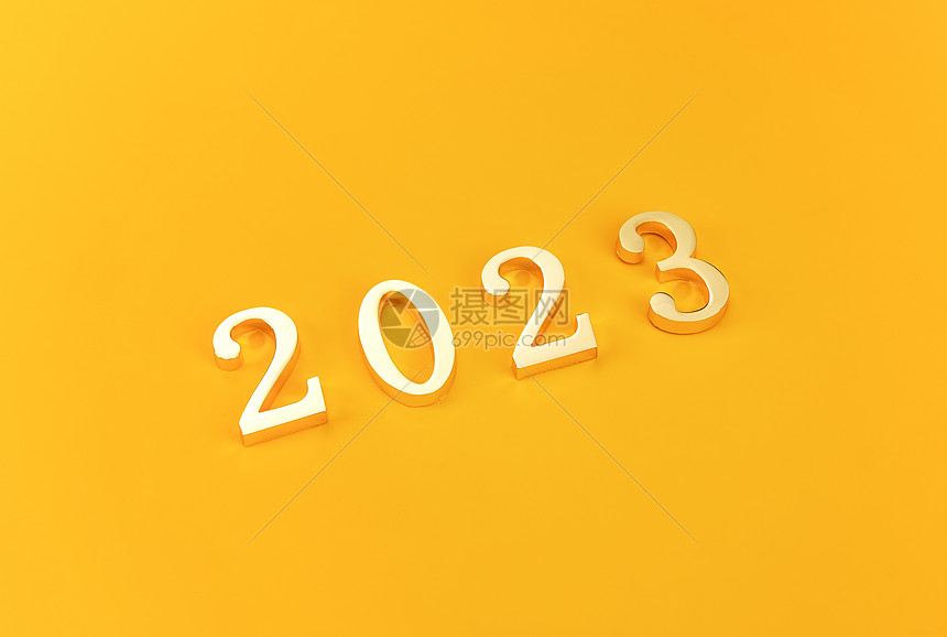 2023年新年数字素材图片