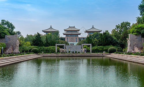 南京雨花台烈士陵园背景图片