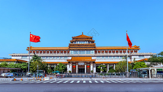 北京中国美术馆外景高清图片