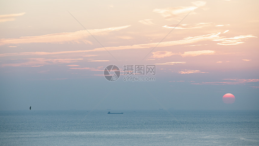 海岛风景海岸风光日出日落晨曦夕阳图片