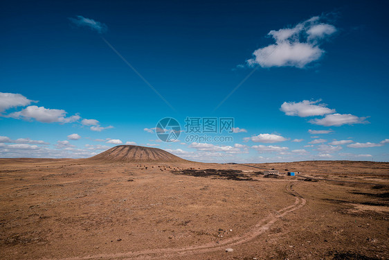 乌兰察布火山的秋天图片