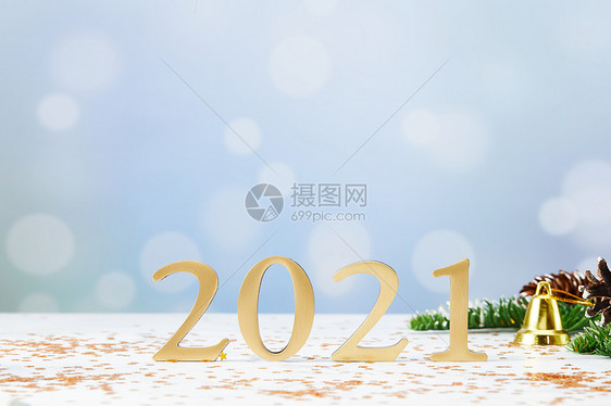 新年2021创意背景图片