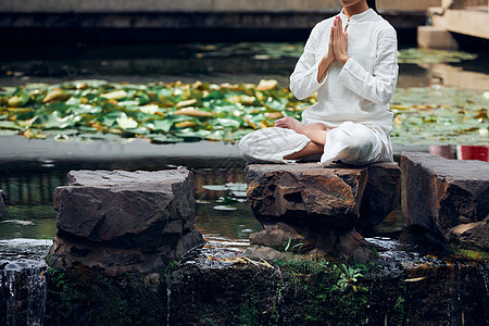 中秋工艺禅意祝福图片