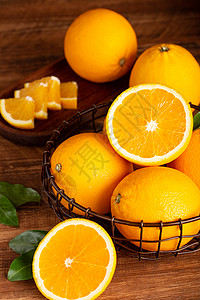 永兴冰糖橙新鲜好吃的橙子背景