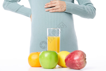 孕妇的健康餐饮果蔬图片