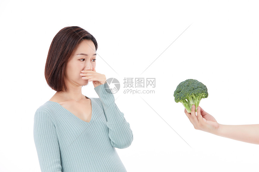 高龄孕妇挑食反胃图片