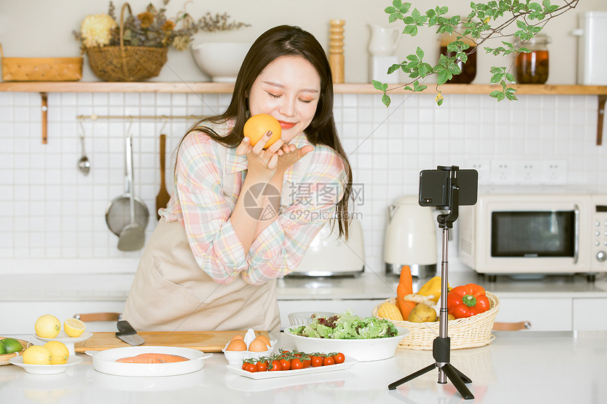 美食主播直播推荐橙子图片