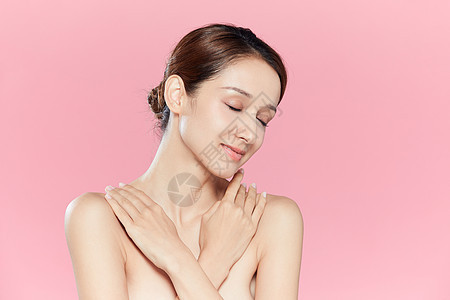 女性面部护肤肌肤保养图片