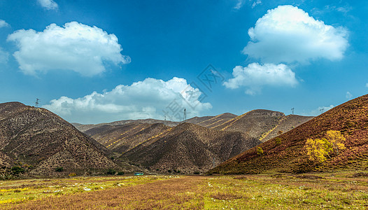 内蒙古大青山秋季景观图片