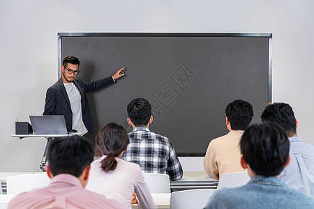 成人教育学院教师讲课背景图片