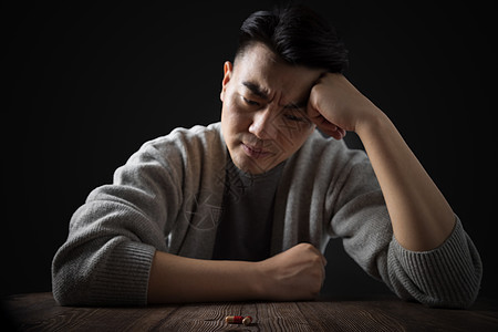 抑郁的男人失落的人图片