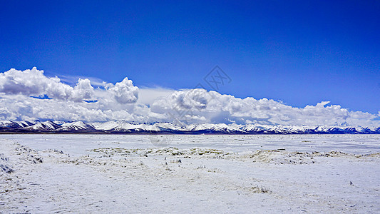 冬天西藏纳木措风光图片