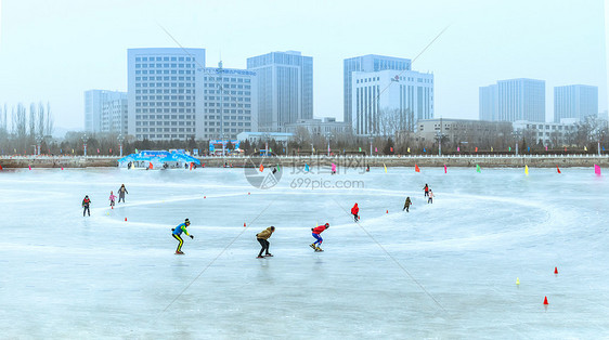 呼和浩特城市全员冰雪运动图片