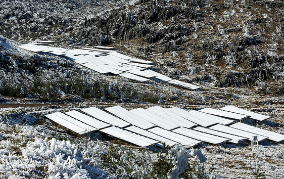 山区光电场图片