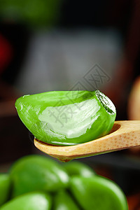 绿色糖醋蒜图片