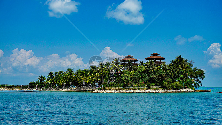 新加坡圣淘沙的海岛图片