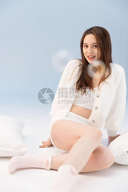 清纯韩系美女写真图片