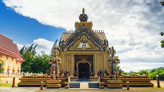 泰国南部华欣传统寺庙图片