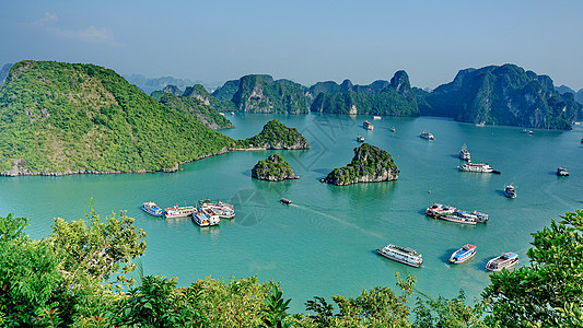 越南海上桂林下龙湾图片