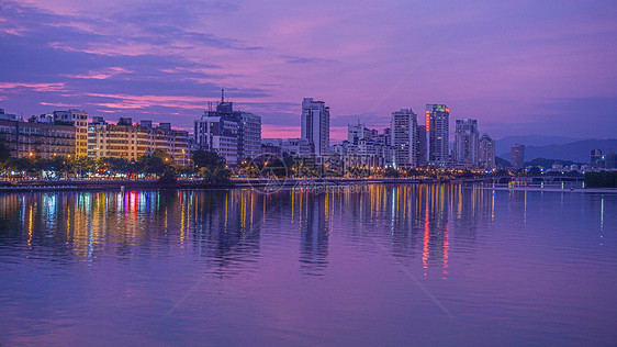 海南三亚夜景图片