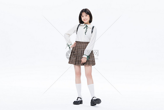 日系青春女性大学生图片