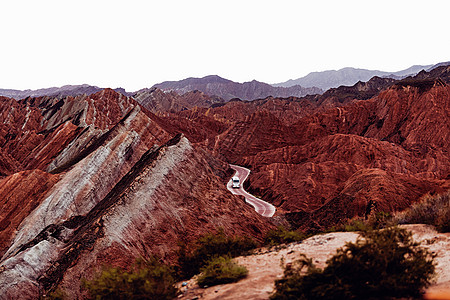 丹霞地貌图片