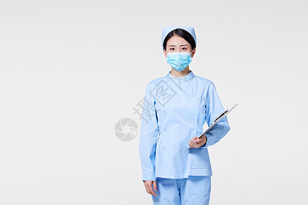 戴口罩的护士形象高清图片