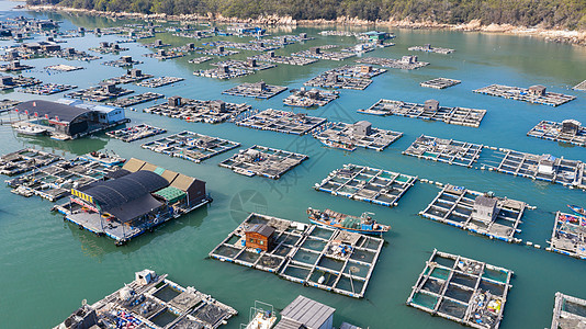 广东汕头南澳岛海上渔村图片