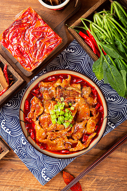 川菜水煮肉片高清图片下载 正版图片 摄图网 川菜水煮肉片高清图片下载 正版图片 摄图网
