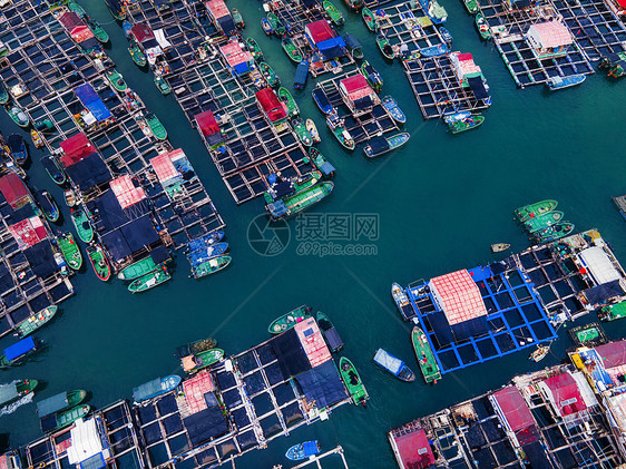 海南陵水疍家渔排图片