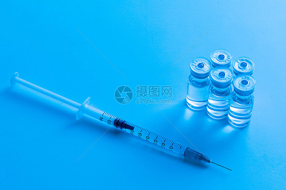 医学医疗疫苗注射器图片