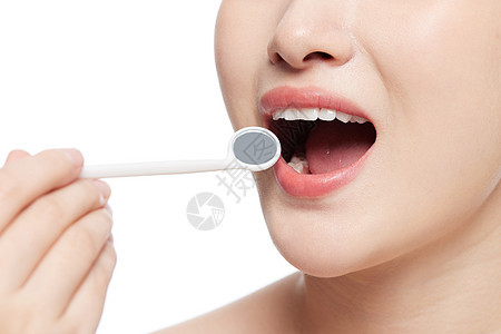 爱牙日女性牙齿健康护理检查图片