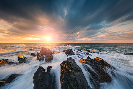 大连海岸风光图片